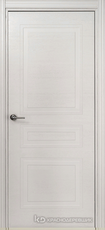 Дверь Краснодеревщик 773 с фурнитурой, натуральный шпон Эмаль светло-серая
