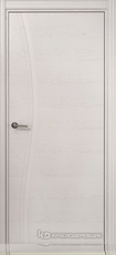 Дверь Краснодеревщик 776 с фурнитурой, натуральный шпон Эмаль светло-серая