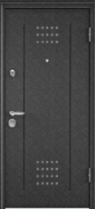 Дверь Torex Super Omega-10 Черный шелк RP1 Белый RS4