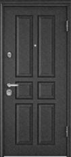 Дверь Torex Super Omega-10 Черный шелк VDM1 Белый RS13