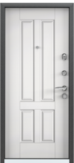 Дверь Torex Super Omega-10 Черный шелк VDM-2N Белый RS7