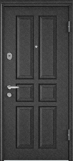 Дверь Torex Super Omega-8 Черный шелк VDM-1 Белый перламутр RS-8