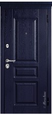 Дверь Металюкс Элит М600 с капителью Дуб королевский №23 Дуб полярный №22