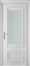 Дверь Union PRIMA VD со стеклом SATINATO BIANCO DIAMANTE Bianco Эмаль