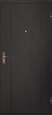 Дверь Форпост Модель 53 Черный антик  Орех гладкий