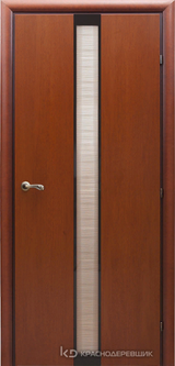 Дверь Краснодеревщик 73 04 с фурнитурой, Бразильская груша натуральный шпон