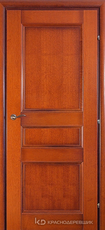 Дверь Краснодеревщик 33 43 с фурнитурой, Бразильская груша натуральный шпон