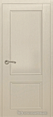 Дверь Краснодеревщик 33 23 с фурнитурой, Эмаль жемчужная натуральный шпон