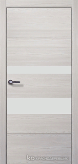 Дверь Краснодеревщик 7 03 (стекло белое) с фурнитурой, Пиния sincrolam