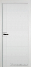 Дверь Краснодеревщик 707 (молдинг) с фурнитурой, натуральный шпон Эмаль белая
