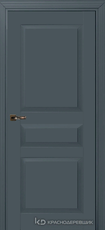 Дверь Краснодеревщик 733 с фурнитурой, MDF Эмаль серая