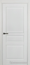 Дверь Краснодеревщик 743 с фурнитурой, натуральный шпон Эмаль белая